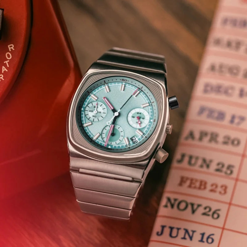 CILOA Blue Square – Men’s Sport Quartz Watch (2025 Edition)