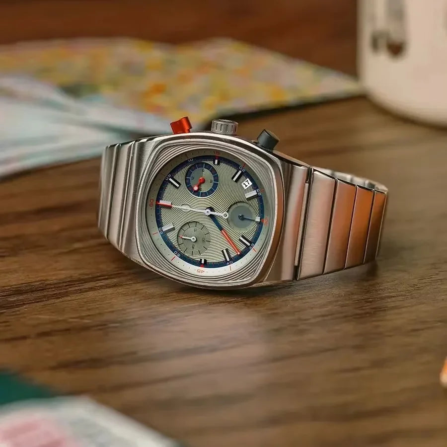 CILOA Emerald Square – Men’s Sport Quartz Watch (2025 Edition)