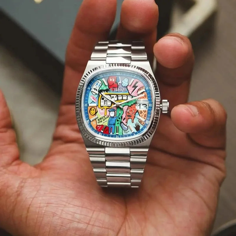 CILOA Painted Dial Quartz Watch – Waterproof 2025 Edition