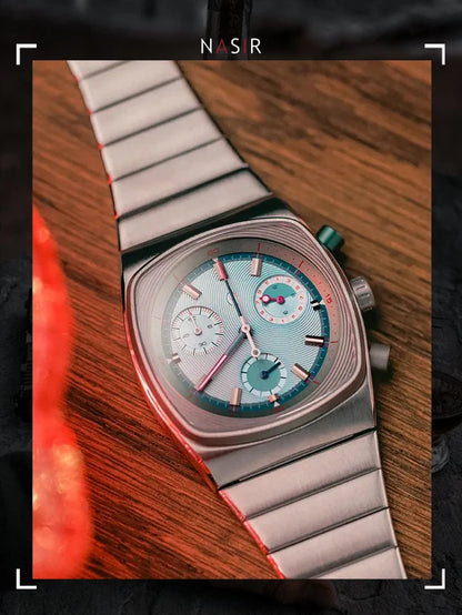 CILOA Blue Square – Men’s Sport Quartz Watch (2025 Edition)