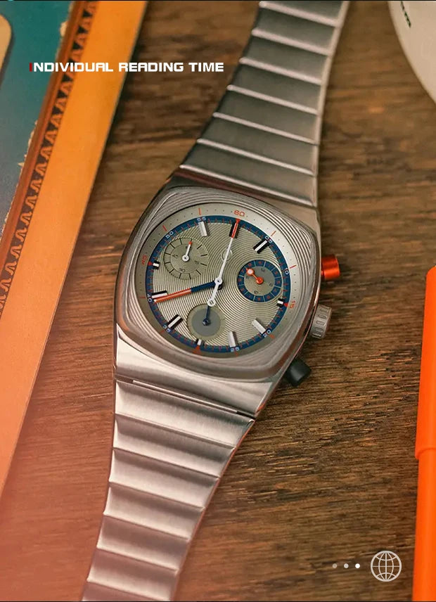 CILOA Emerald Square – Men’s Sport Quartz Watch (2025 Edition)