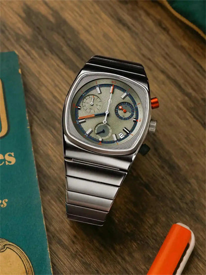 CILOA Emerald Square – Men’s Sport Quartz Watch (2025 Edition)