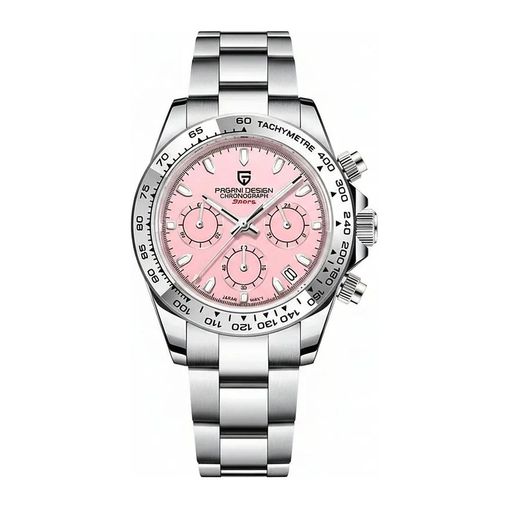 Pagani Design Chronograph in Pink, Steel