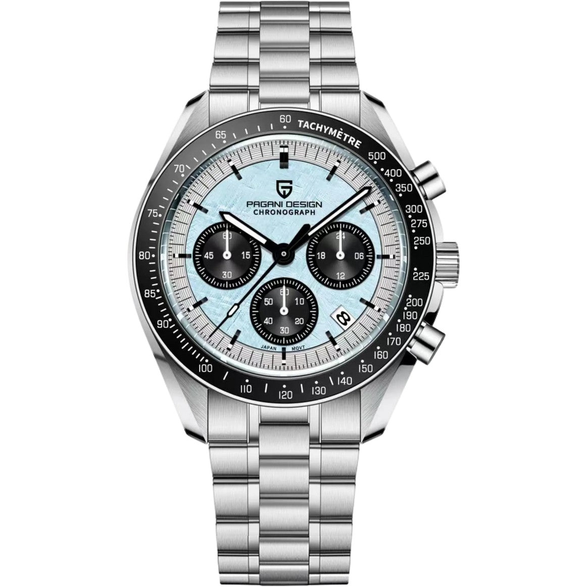 Pagani Design Classic Chronograph in Ice Blue Panda