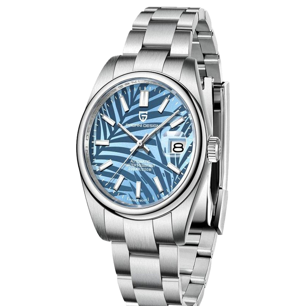 Pagani Design Classic Date in Blue Leaf