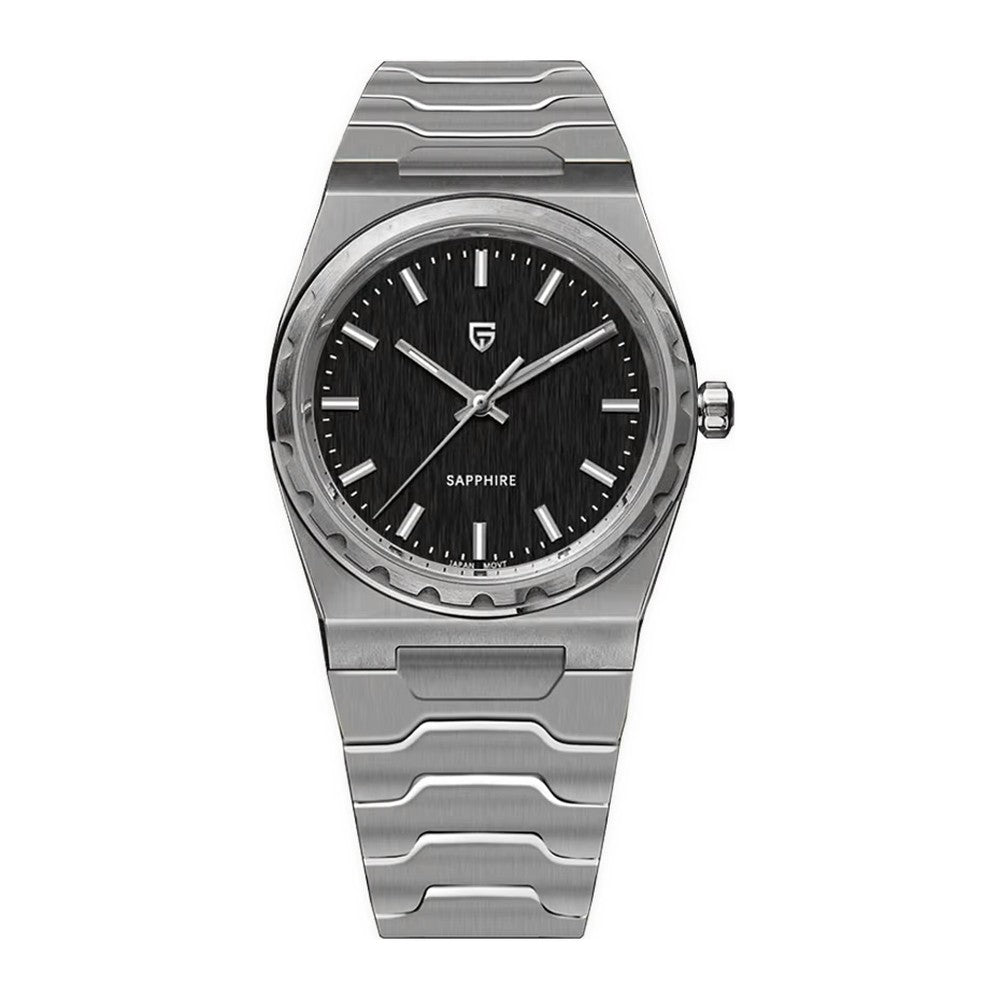 Pagani Design Faceted Bezel in Black, Steel