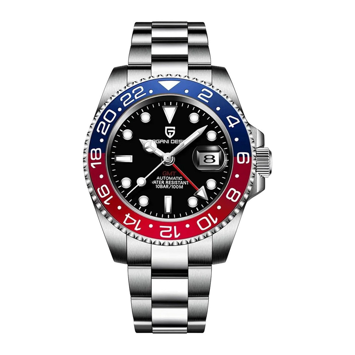 Pagani Design GMT in Red & Blue, 3-Link