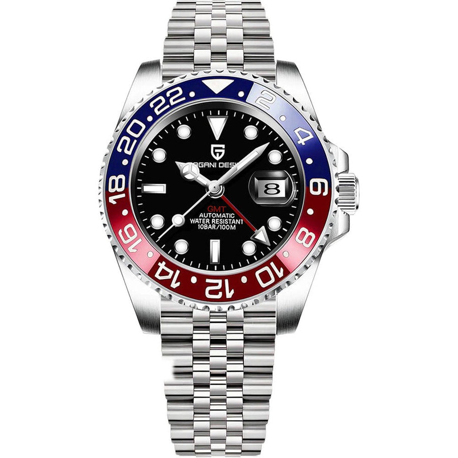 Pagani Design GMT in Red & Blue, 5-Link