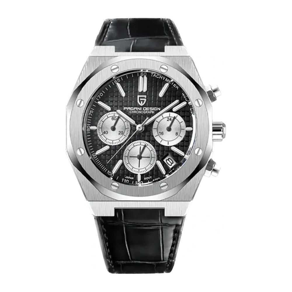 Pagani Design Octagon Chronograph in Black