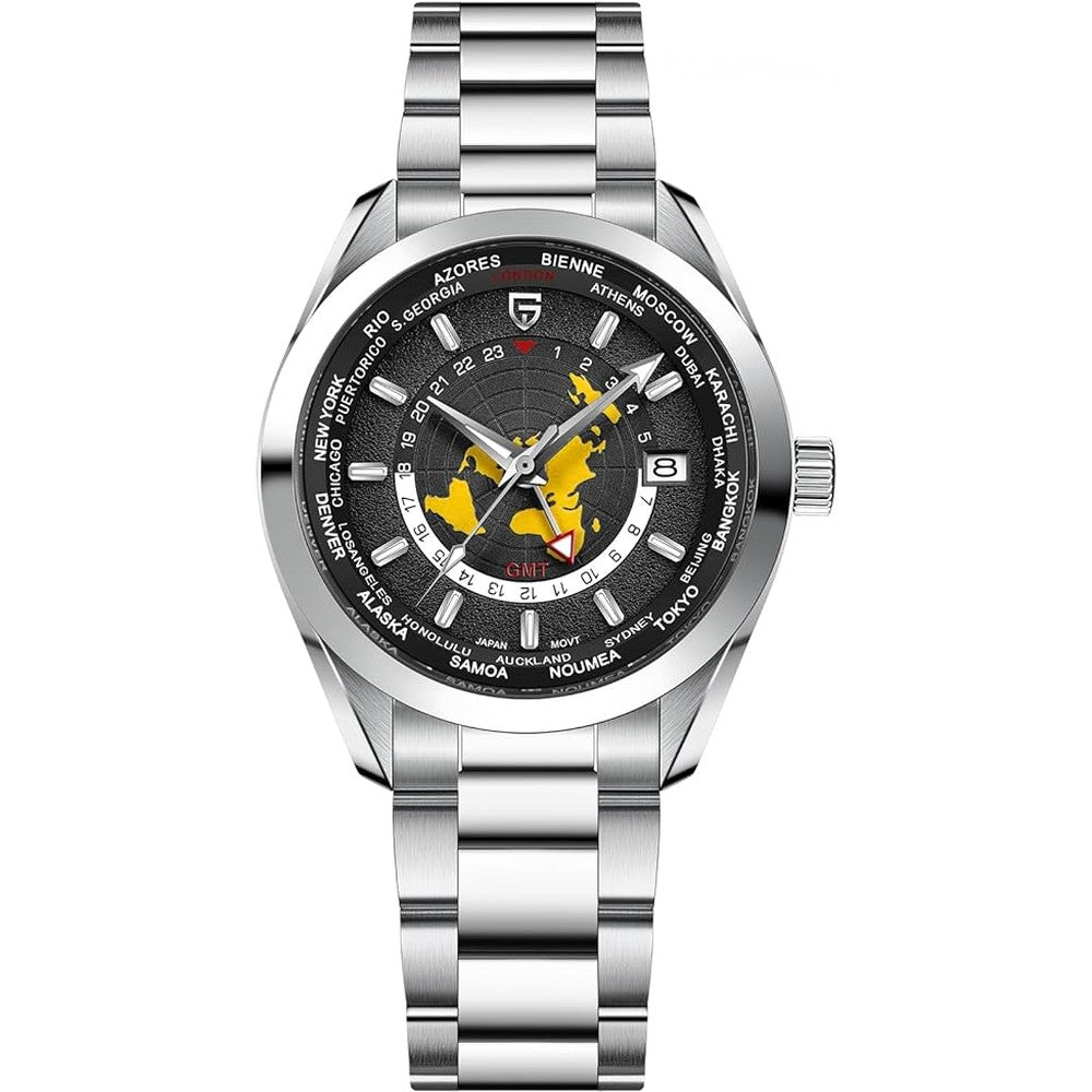 Pagani Design World Time in Black